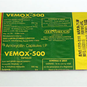 Verkauf und Preis Amoxicillin 500mg (30 capsules)